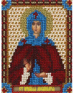 Набор для вышивания "PANNA" CM-1483 ( ЦМ-1483 ) "Икона Святой Преподобной Аполлинарии" арт. ГММ-101768-1-ГММ017004342142