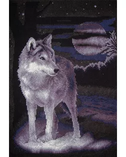 Набор для вышивания "PANNA" J-0462 ( Ж-0462 ) "Белый волк" арт. ГММ-102028-1-ГММ002094091642