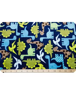 "PEPPY" Плюш URBAN ZOOLOGIE ФАСОВКА 48 x 48 см 440 г/кв.м 100% полиэстер dino midnight арт. ГММ-102178-6-ГММ023664142392
