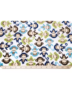"PEPPY" Плюш URBAN ZOOLOGIE ФАСОВКА 48 x 48 см 440 г/кв.м 100% полиэстер monkey midnight арт. ГММ-102178-8-ГММ023664142452