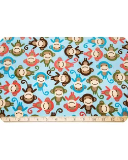 "PEPPY" Плюш URBAN ZOOLOGIE ФАСОВКА 48 x 48 см 440 г/кв.м 100% полиэстер monkey cherry арт. ГММ-102178-9-ГММ023664142512