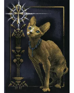Набор для вышивания "PANNA" "Золотая серия" K-0897 ( К-0897 ) "Египетская кошка" арт. ГММ-103202-1-ГММ004599728972