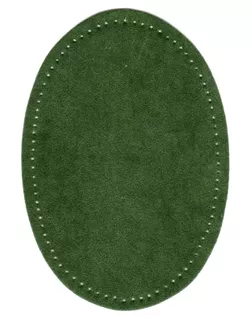 Заплатки термоклеевые искусственная замша, цвет холодно-зеленый арт. ГЕЛ-7589-1-ГЕЛ0104317