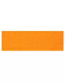Лента атласная двусторонняя SAFISA ш.2,5см (202 ярко-оранжевый) арт. ГЕЛ-20286-1-ГЕЛ0109281
