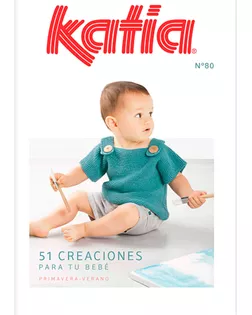 Журнал с моделями по пряже Katia B/BABY 80 W16-17 арт. ГЕЛ-6704-1-ГЕЛ0110001