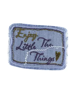 Термоаппликация HKM "Enjoy the little things" арт. ГЕЛ-23058-1-ГЕЛ0117949
