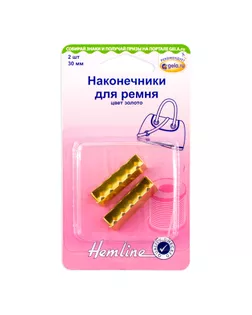 Наконечник для ремня ш.3см 2шт арт. ГЕЛ-23278-1-ГЕЛ0129887