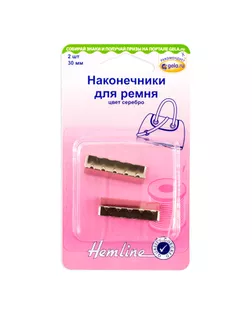 Наконечник для ремня ш.3см 2шт арт. ГЕЛ-13756-1-ГЕЛ0129889