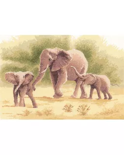 Набор для вышивания "Слоны" арт. ГЕЛ-11511-1-ГЕЛ0130587