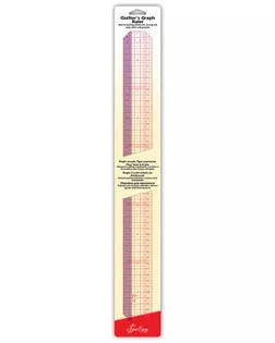 Линейка для пэчворка с градацией в сантиметрах, 50 х 5 см арт. ГЕЛ-20928-1-ГЕЛ0161393