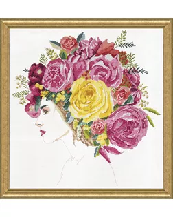 Набор для вышивания "Цветы в ее волосах" арт. ГЕЛ-11313-1-ГЕЛ0167883