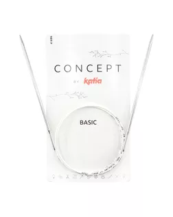 Спицы круговые супергладкие CONCEPT BY KATIA Basic №4,5, 40 см арт. ГЕЛ-27912-1-ГЕЛ0168970