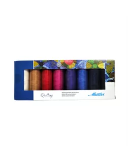 Набор с нитками Silk Finish в подарочной упаковке, 8 катушек арт. ГЕЛ-29024-1-ГЕЛ0176769