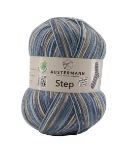 Пряжа Step, 75% шерсть, 25% полиамид, 420 м, 100 г арт. ГЕЛ-29138-1-ГЕЛ0177156