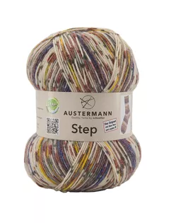 Пряжа Step, 75% шерсть, 25% полиамид, 420 м, 100 г арт. ГЕЛ-29141-1-ГЕЛ0177165