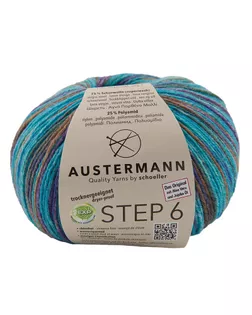 Пряжа Step 6 Irish Rainbow Colours, 75% шерсть, 25% полиамид, 410 м, 150 г арт. ГЕЛ-29133-1-ГЕЛ0177185