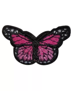 Термоаппликация "Маленькая розовая бабочка" арт. ГЕЛ-29521-1-ГЕЛ0177677