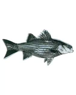 Термоаппликация "Рыба зеленая" арт. ГЕЛ-30021-1-ГЕЛ0177712