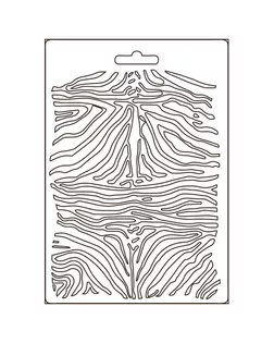 Форма для мягких моделирующих паст "Savana zebra pattern" арт. ГЕЛ-31269-1-ГЕЛ0179928