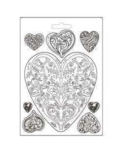 Форма для мягких моделирующих паст "You and me hearts" арт. ГЕЛ-31325-1-ГЕЛ0182063