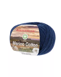 Пряжа Merino Cotton organic, 55% шерсть, 45% хлопок, 50 г, 230 м арт. ГЕЛ-32100-1-ГЕЛ0182367