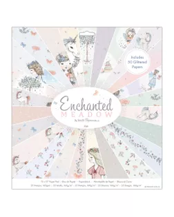 Набор бумаги для скрапбукинга "ENCHANTED MEADOW" арт. ГЕЛ-32568-1-ГЕЛ0184110
