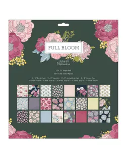 Набор бумаги для скрапбукинга двухсторонней FULL BLOOM арт. ГЕЛ-32588-1-ГЕЛ0184125