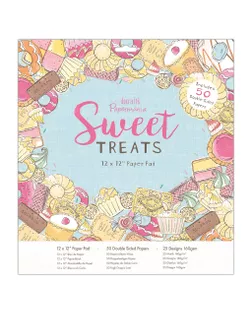 Набор бумаги для скрапбукинга двухсторонней "SWEET TREATS" арт. ГЕЛ-32553-1-ГЕЛ0184127
