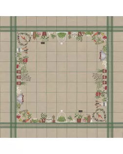 Набор для вышивания скатерти "NAPPE LEGUMES" (Овощи) арт. ГЕЛ-31595-1-ГЕЛ0184264