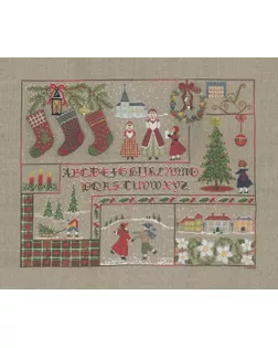 Набор для вышивания "ABECEDAIRE NOEL" (Рождественская азбука) арт. ГЕЛ-32192-1-ГЕЛ0184419