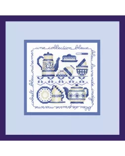 Набор для вышивания:"Collection Bleue" (Коллекция в голубом) арт. ГЕЛ-34309-1-ГЕЛ0189508