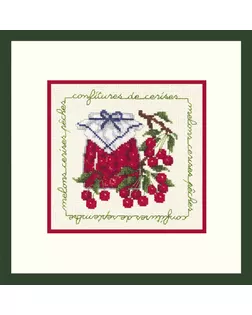 Набор для вышивания:"Confiture De Cerises" (Вишневый джем) арт. ГЕЛ-34313-1-ГЕЛ0189511