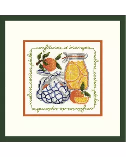 Набор для вышивания:"Confitures D'oranges" (Апельсиновый джем) арт. ГЕЛ-34292-1-ГЕЛ0189512