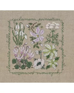 Набор для вышивания "Fleurs Blanches" (Белые цветы) арт. ГЕЛ-34286-1-ГЕЛ0189513