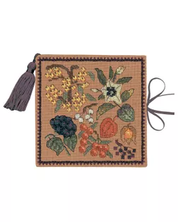 Набор для вышивания чехла для игл "?tui Aiguilles Fleurs D'Automne" (Осенние цветы) арт. ГЕЛ-34299-1-ГЕЛ0189522