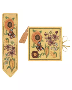 Набор для вышивания чехла для игл "?tui Aiguilles Fleurs Jaunes" (Летние цветы) арт. ГЕЛ-34315-1-ГЕЛ0189524