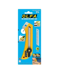 Нож усиленный с регулировкой глубины реза Olfa арт. ГЕЛ-34238-1-ГЕЛ0190029