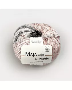 Пряжа Maja color, 100% хлопок, 50 г, 165 м арт. ГЕЛ-35986-1-ГЕЛ0190543