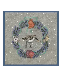 Набор для вышивания "July wreath Sandpiper" (Июльский венок "Кулик") арт. ГЕЛ-36048-1-ГЕЛ0198167