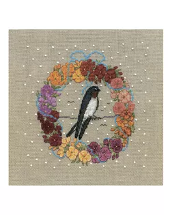 Набор для вышивания "August wreath - Swallow" (Августовский венок "Ласточка") арт. ГЕЛ-36043-1-ГЕЛ0198168
