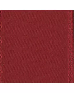 Лента атласная двусторонняя SAFISA ш.2,5см (84 т.красный) арт. ГЕЛ-1538-1-ГЕЛ0020116