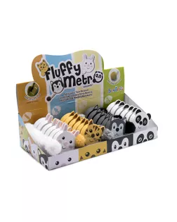 Сантиметр-рулетка "ZOO-4" в картонном прикассовом стенде, набор 24 шт арт. ГЕЛ-36265-1-ГЕЛ0202009