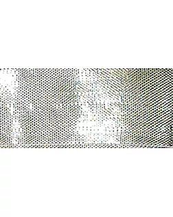 Лента металлик SAFISA ш.3,8см (102(02) серебро) арт. ГЕЛ-15513-1-ГЕЛ0020259