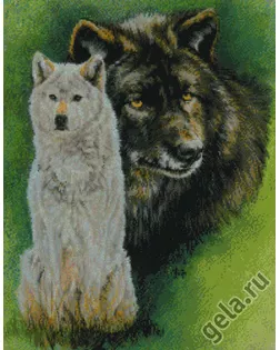 Набор для вышивания "Непонимание (Волки)" арт. ГЕЛ-14614-1-ГЕЛ0024110