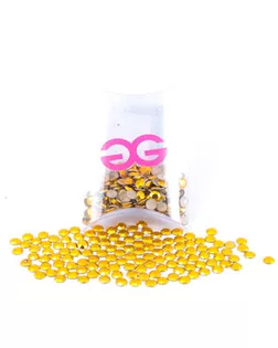 Термоклеевые украшения для декора "Rhinestuds Gold", 1упак. (432шт) арт. ГЕЛ-17306-1-ГЕЛ0026496