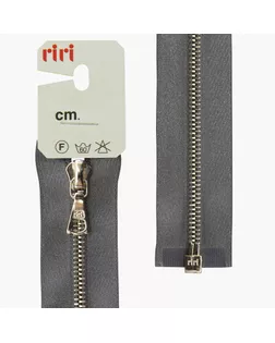 Молния металл, Ni, разъёмная 1 замок, на атласной тесьме, 4 мм, 70 см, цвет 2121, серый стальной арт. ГЕЛ-13509-1-ГЕЛ0029508