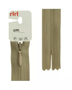 Молния потайная н/р Т3 60см (2814 бежево-т.зеленый) арт. ГЕЛ-4788-1-ГЕЛ0030862