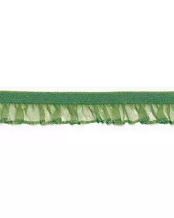Рюш эластичный PEGA, 14 мм, цвет зеленый арт. ГЕЛ-8068-1-ГЕЛ0034527