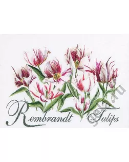 Набор для вышивания "Рембрандт, Тюльпаны", канва лён 32 ct арт. ГЕЛ-13177-1-ГЕЛ0034969