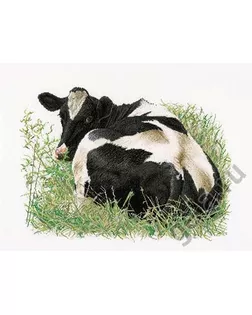 Набор для вышивания "Корова", канва лён 32 ct арт. ГЕЛ-12932-1-ГЕЛ0035046